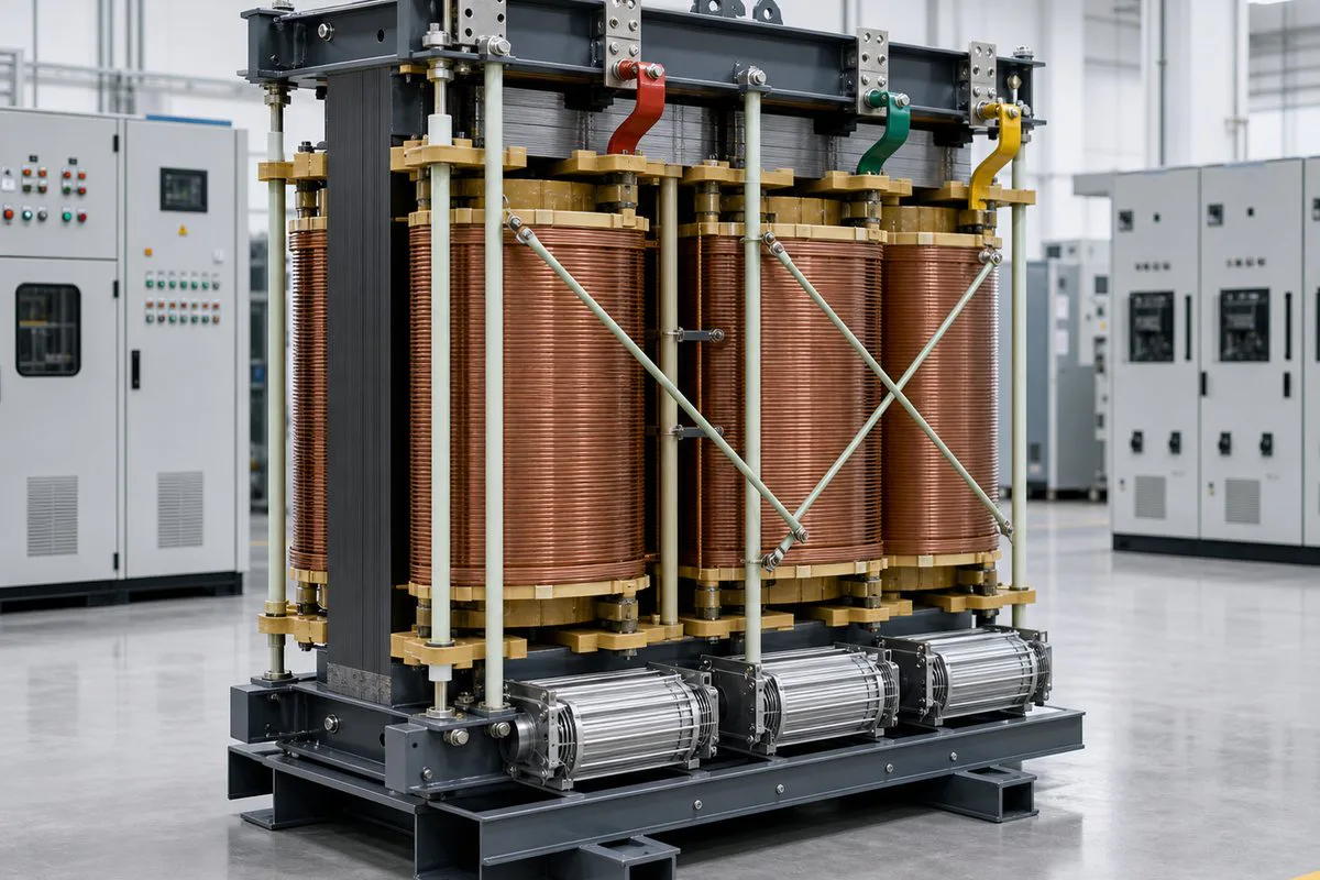 Non-Encapsulated Dry Type Transformer
