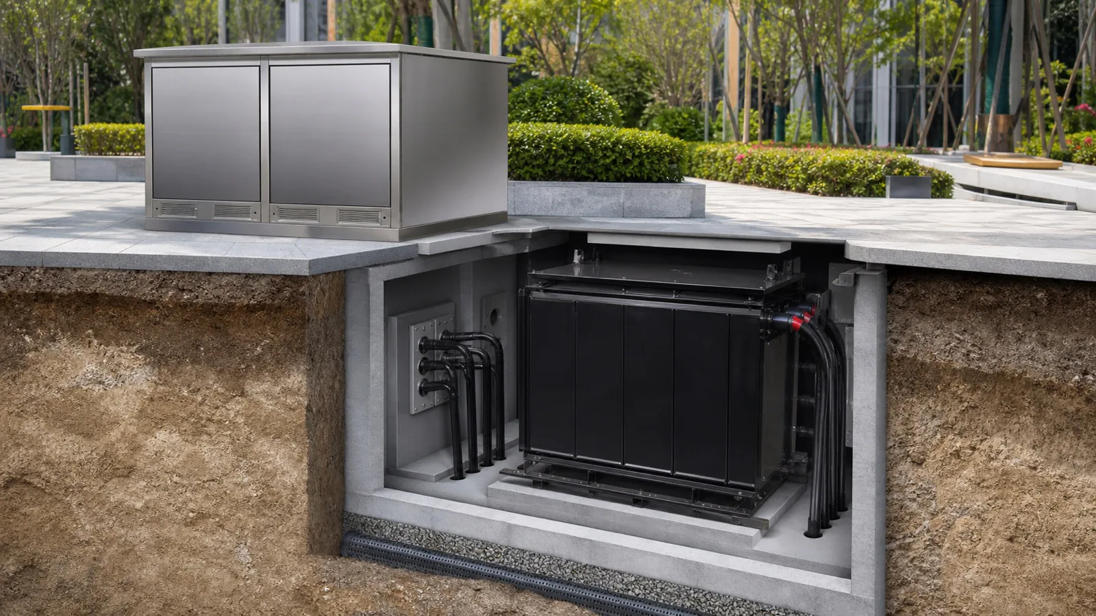 Buried Transformer